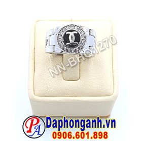 Nhẫn Bạc Hàn Quốc Kiểu Chanel NN-BHQ1270