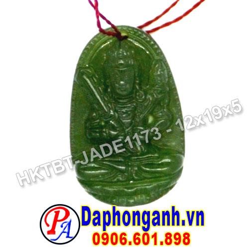 Mặt Dây Chuyền Phật Bản Mệnh Hư Không Tạng Bồ Tát Ngọc Jade HKTBT-JADE1173