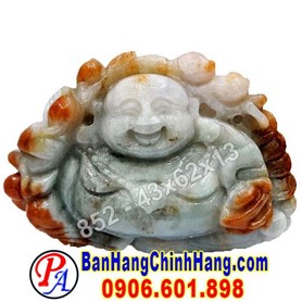 Mặt Phật Di Lạc Cẩm Thạch Huyết MDL-CTH852