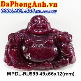 Mặt Phật Di Lạc Ruby MPDL-RU999