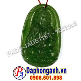 Mặt Dây Chuyền Phật Bản Mệnh A Di Đà Ngọc Jade PADD-JADE1167 