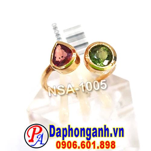 Nhẫn Nữ Dior Saphire, Vàng 18K NSA-1005
